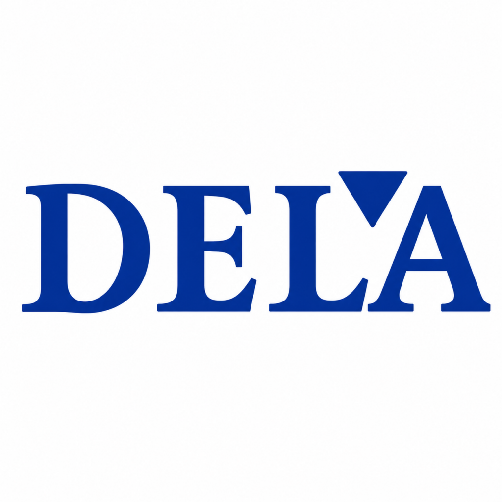 Logo Dela Uitvaartverzekeringen. marketing advies bedrijven