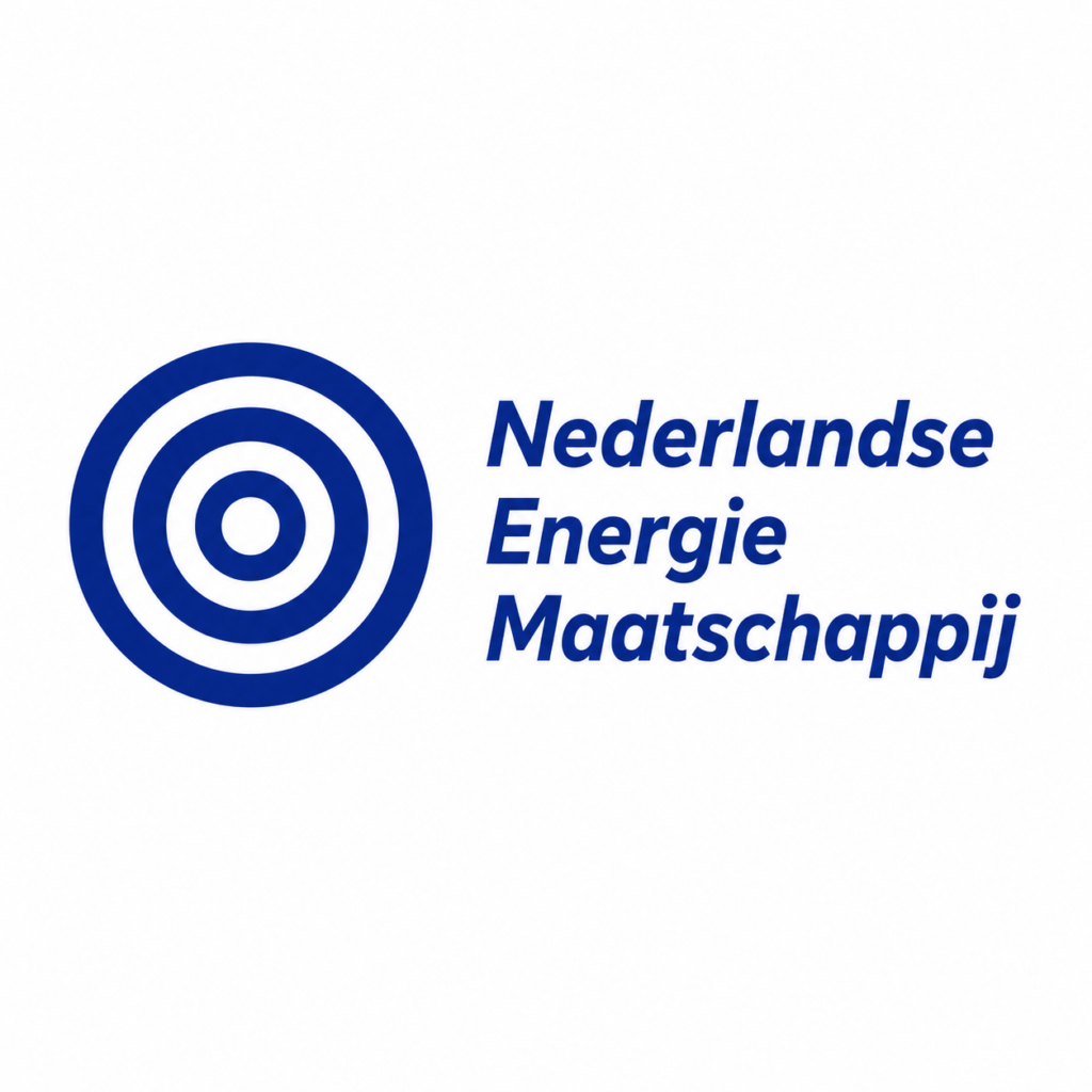 Logo Nederlandse Energie Maatschappij. marketing advies bedrijven.