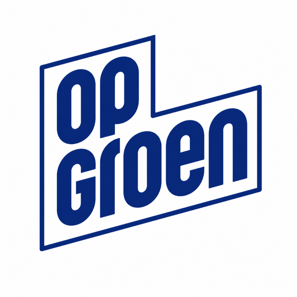 Logo OpGroen. marketing advies bedrijven.